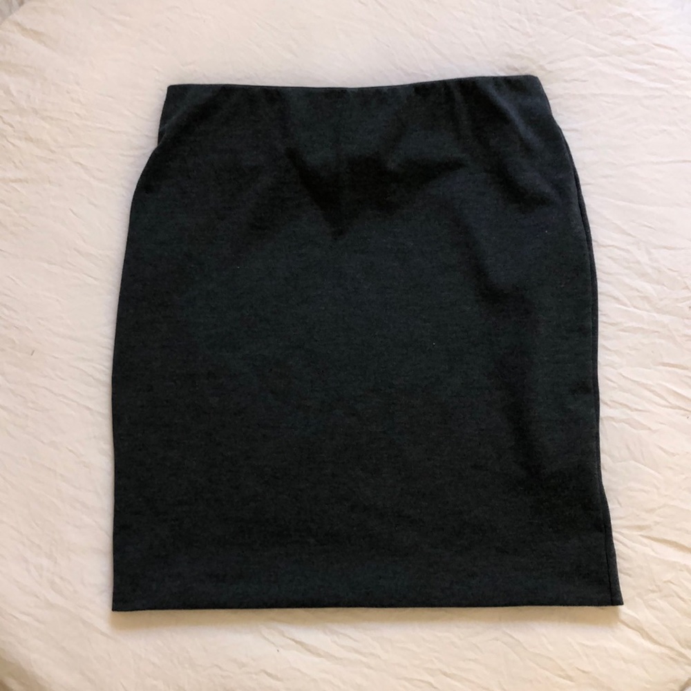 Loft Gray Skirt